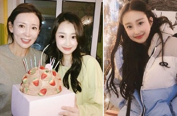 사진. 이상아 딸 윤서진