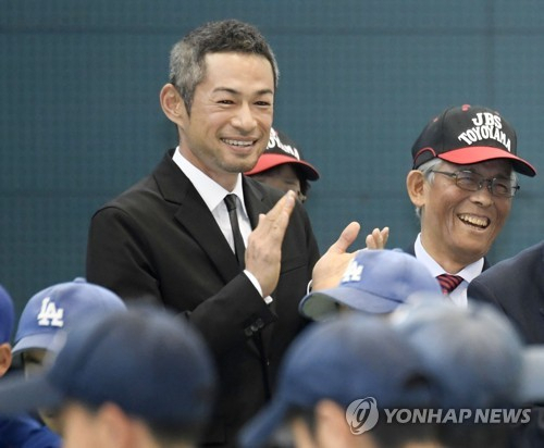 미국프로야구 메이저리그(MLB)를 누빈 일본 출신 빅리거 스즈키 이치로(시애틀 매리너스). 연합뉴스