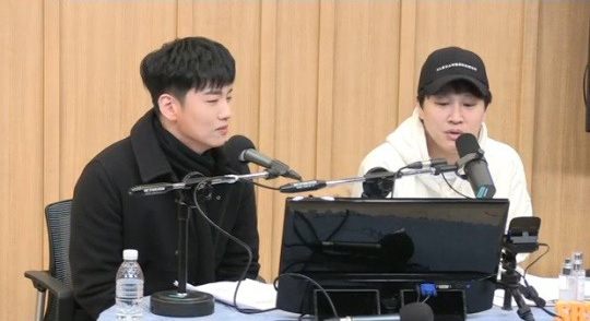한해와 차태현. SBS 파워FM 