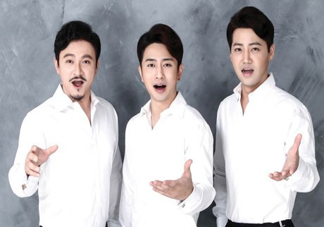 인치엘로(왼쪽부터 테리, 루이, 구노). 착한부자(2017) 앨범 커버