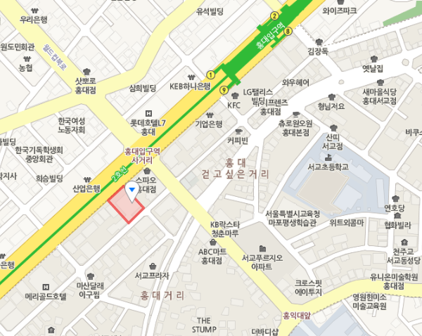 홍대 호텔은 라이즈 호텔? 어서와 한국은 처음이지 등장. 네이버 지도