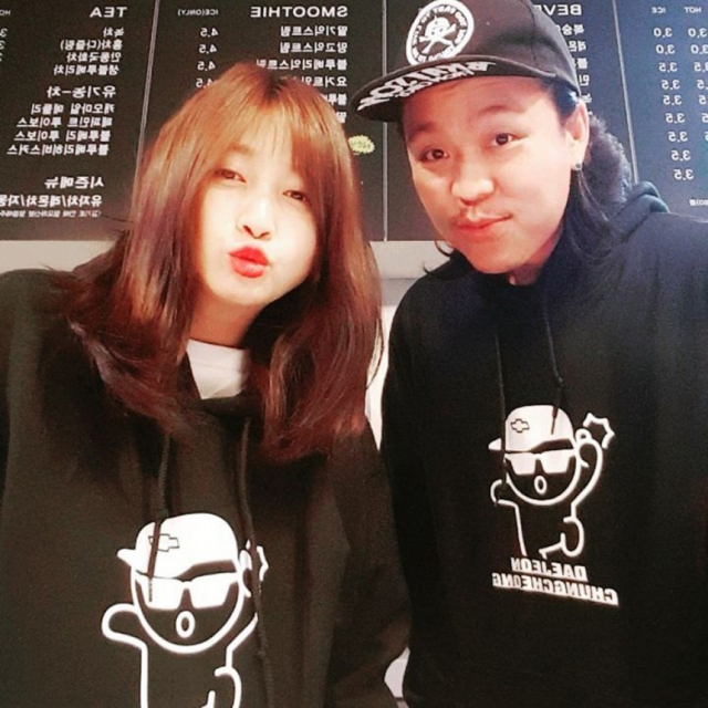 허영란(왼쪽) 김기환 부부. 허영란 인스타그램 캡쳐