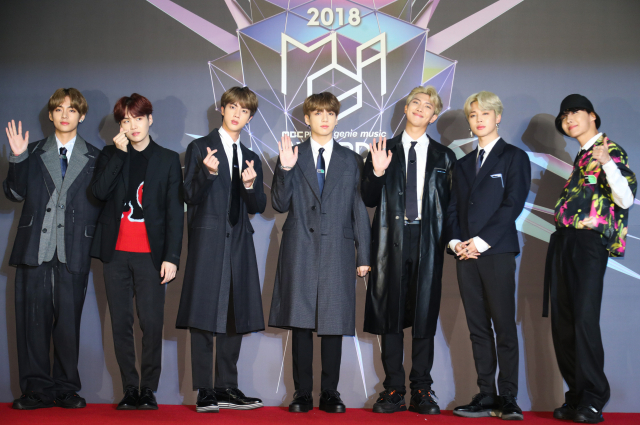 그룹 방탄소년단. 연합뉴스