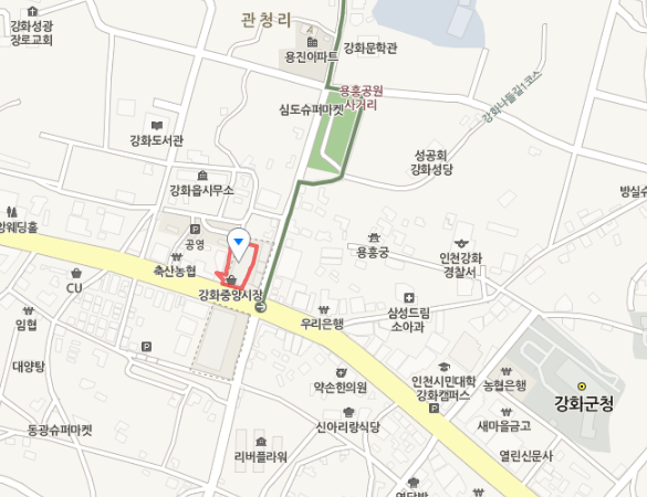 [맛집정보] 강화도 타르트? 강화중앙시장 강화까까에서 판매, 생방송투데이 소개. 네이버 지도