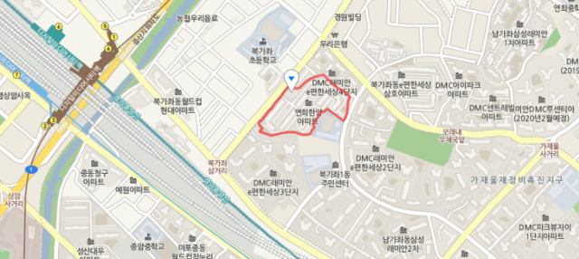 라이언앤폭스 위치. 네이버 지도