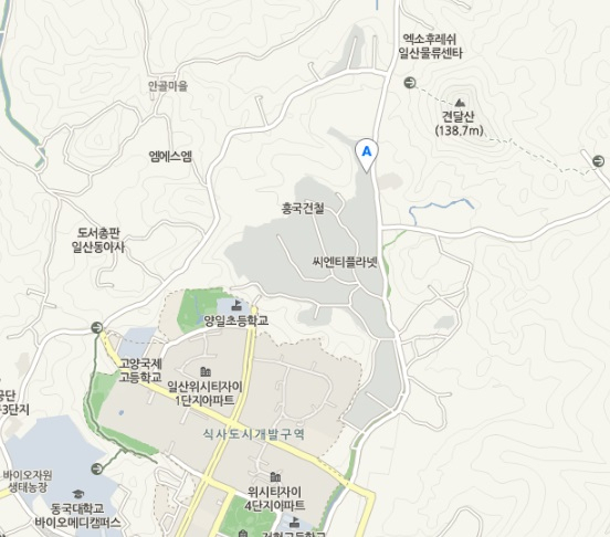 일산 덤핑거리 주소는? 경기도 고양시 일산동구 식사동. 네이버 지도