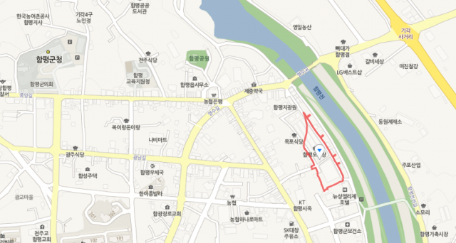 함평5일장(끝자리 2·7일)의 수제 팥칼국수 판매 전통수제팥죽집, 2TV 저녁 생생정보 소개. 네이버 지도