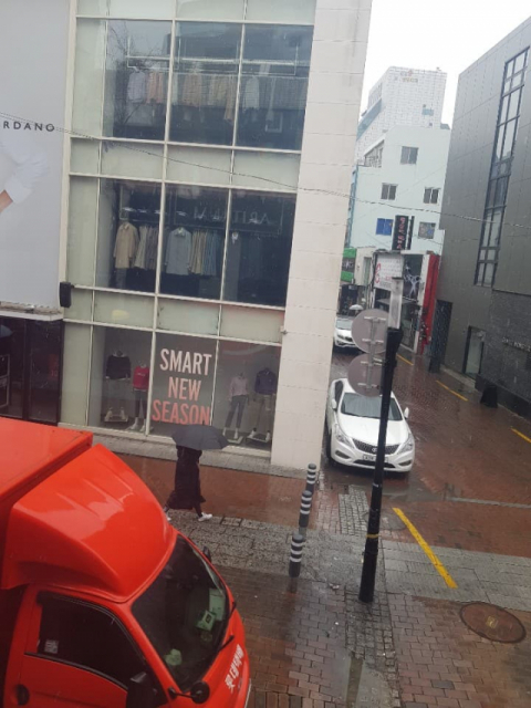 대구 동성로에 정전이 일어났다. 페이스북 페이지 