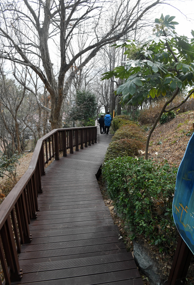 돝섬 산책길