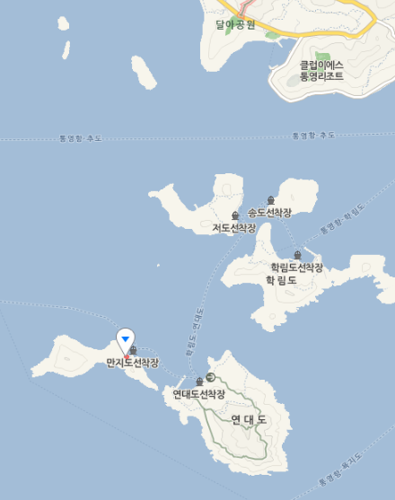 통영 만지도 