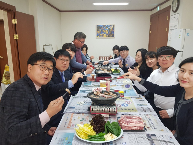 농협 성주군지부 한돈 소비촉진 운동.