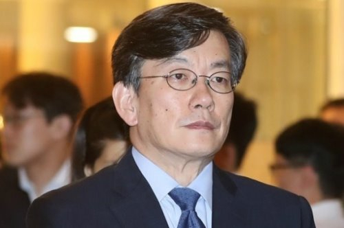 지난 주말 서울 마포경찰서에서 경찰조사를 마치고 나온 손석희 JTBC 대표이사. 연합뉴스