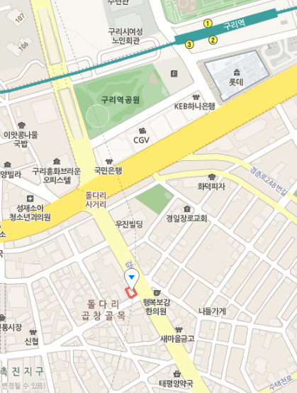 마약·커리(카레)·꽃게 이색 닭도리탕(닭볶음탕)·꽃돌이탕 맛집 구리 