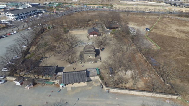 문화재청이 사적 제548호로 지정한 경주 분황사지 전경. 분황사는 선덕여왕 3년에 창건한 사찰로 신라 승려 자장과 원효가 머물며 불법을 전파했다고 전해지고 잇다. 문화재청 제공