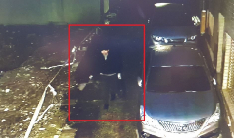 A씨가 범행 후 도주하는 모습. 대구 수성경찰서 제공.