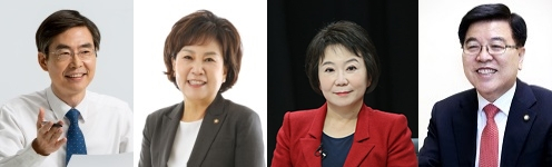 조경태 국회의원, 정미경 전 국회의원, 김순례 국회의원, 김광림 국회의원. 매일신문DB