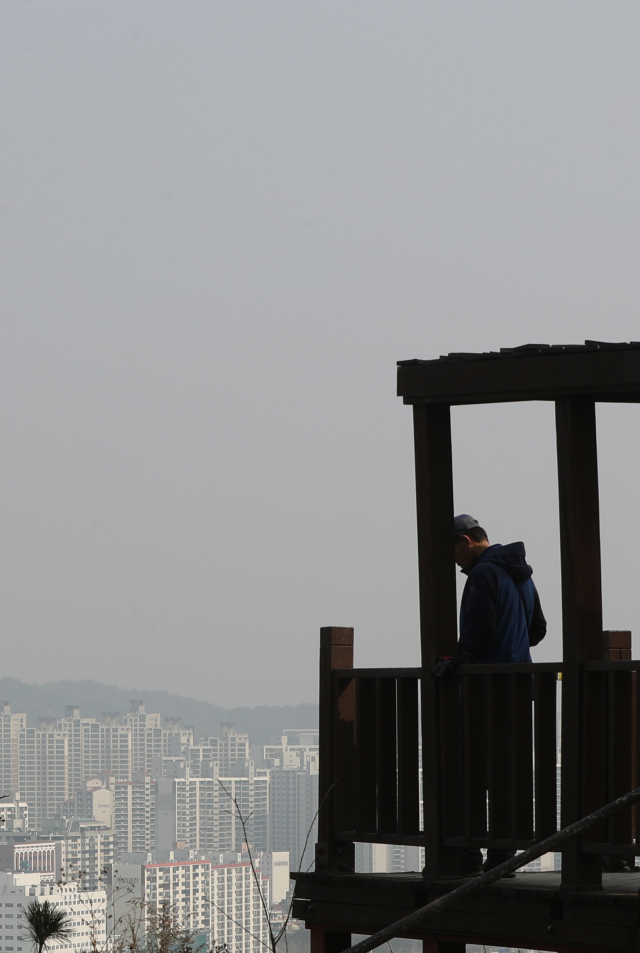 울산의 미세먼지 농도가 