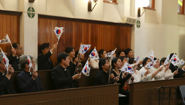 5일 대구가톨릭대 유스티노캠퍼스 성유스티노성당에서 열린 