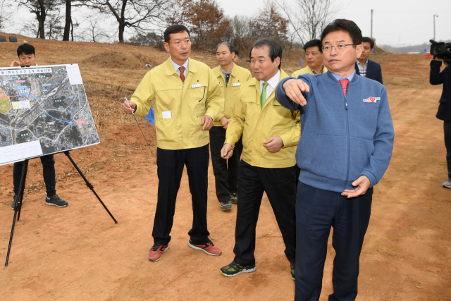 이철우 지사 김천 대신지구 현장 점검