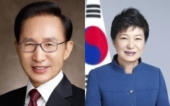 이명박, 박근혜. 매일신문DB