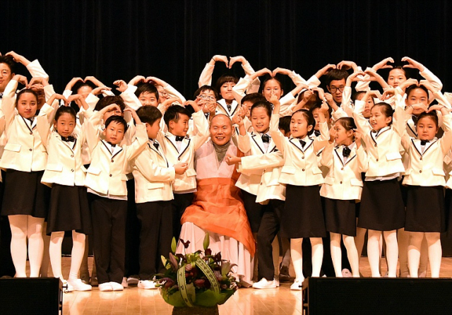 BUD 유스 오케스트라단. 한국불교대학 大관음사 제공