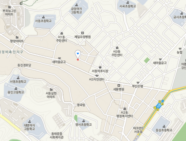 초저가의 비밀, 1000원 김밥 순대 떡볶이 부침개 등 8가지 메뉴 판매 부산 서동미로시장 