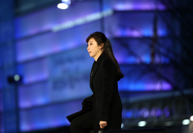 세계여성의 날인 8일 오후 서울 광화문광장에서 열린 제35회 한국여성대회 기념식에서 한국 사회 미투 운동의 물꼬를 튼 서지현 검사가 