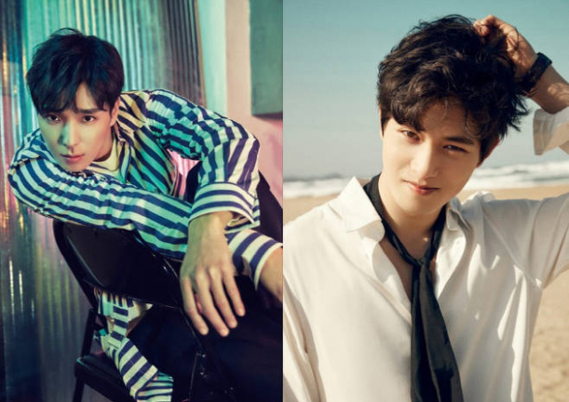 (왼쪽) FT아일랜드 최종훈 (오른쪽) 씨엔블루 이종현. FNC엔터테인먼트 제공.