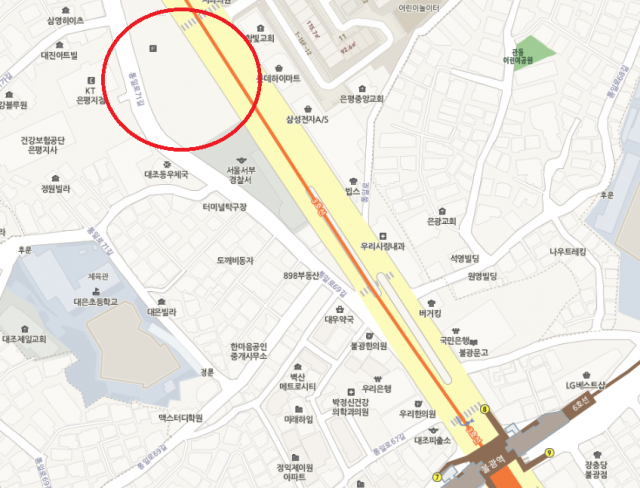 은평구 화재, 3호선 불광역 모델하우스 위치는? 네이버 지도