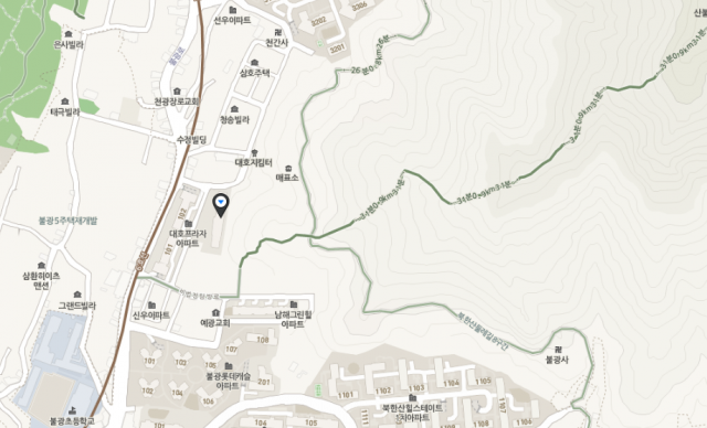 불광동 대호아파트. 네이버 지도