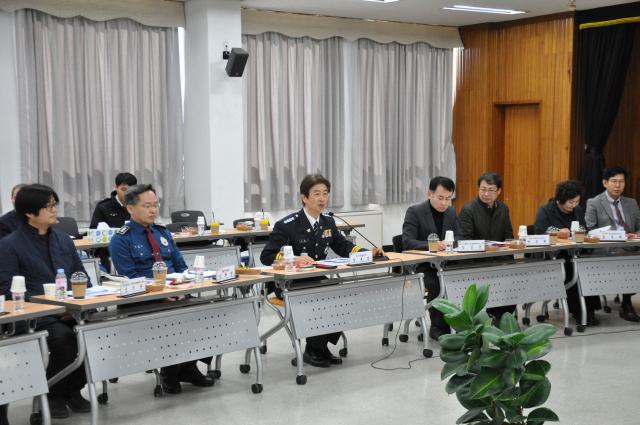 경산경찰서는 14일 대회의실에서