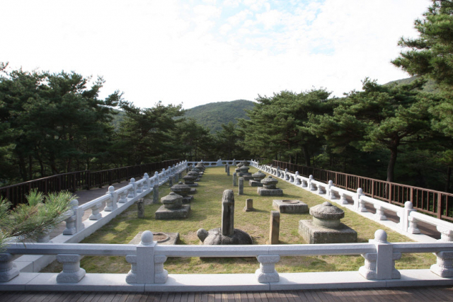 세종대왕자태실. 성주군 제공