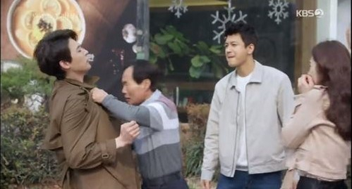 김승현과 아버지 김언중 씨, 하나뿐인 내편 수정이(이주빈) 오빠와 부친 역 깜짝 등장. KBS2 tv 화면 캡처