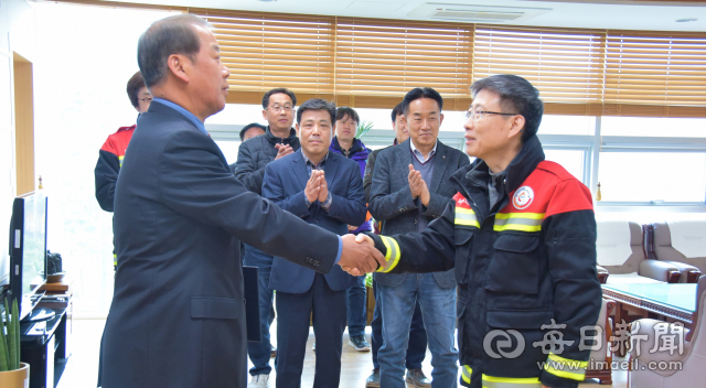 산림특별사법경찰 자문관 위촉. 남부지방산림청 제공