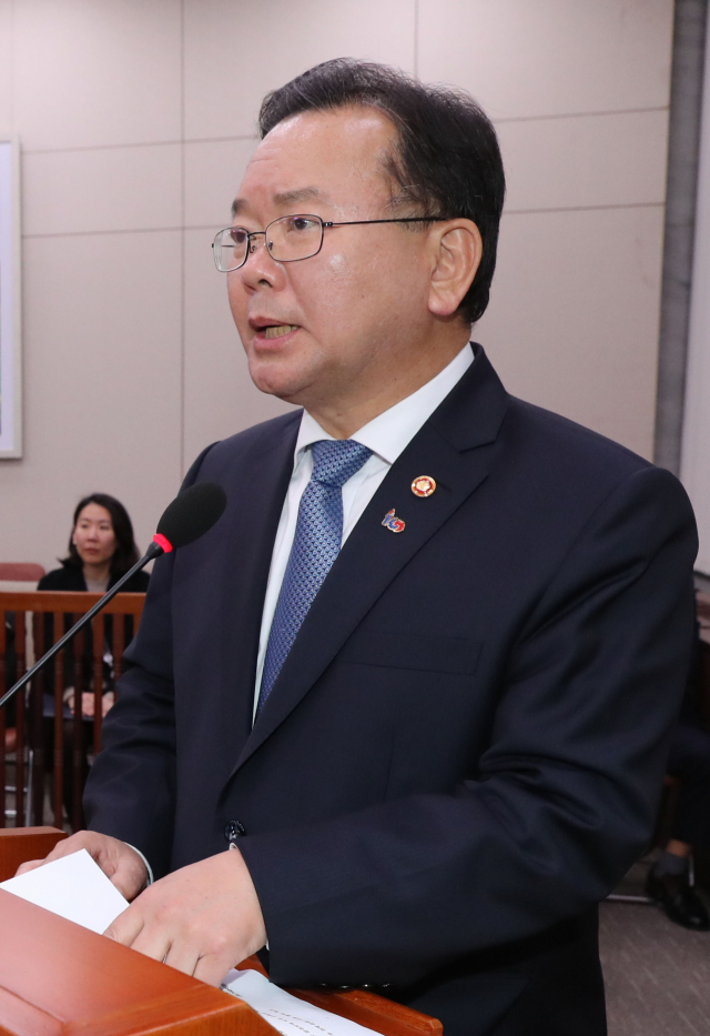 김부겸 행정안전부 장관. 연합뉴스