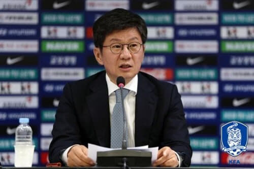 정몽규 대한축구협회 회장. 대한축구협회 제공