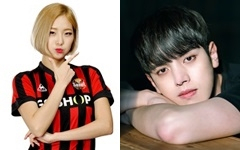 치어리더 서현숙 가수 고승형. 매일신문DB