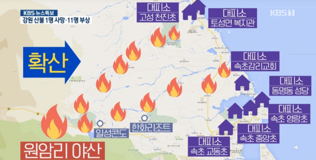 고성·속초 산불 