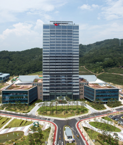 한국도로공사 본사 전경.