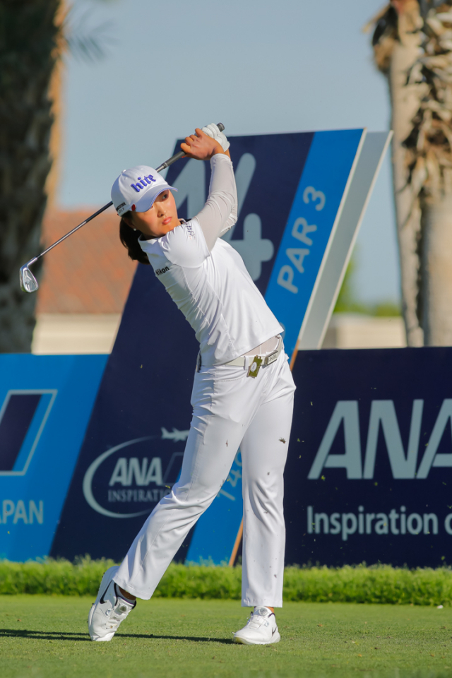 7일(한국시간) 미국 캘리포니아주 랜초 미라지의 미션 힐스 컨트리클럽에서 열린 LPGA 