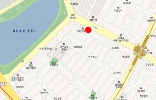 서울 송파구 송리단길 라라브레드 위치는 어디?
