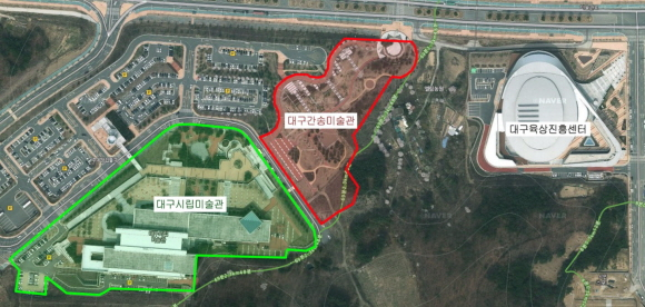 대구간송미술관 건립대상지