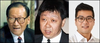 정주영, 정몽일, 정현선. 매일신문DB, 현대기술투자 홈페이지
