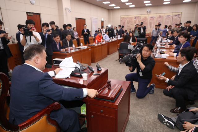 =26일 문체위 회의실로 사개특위 장소. 연합뉴스