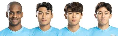 에드가·정태욱·김대원·정선호. 매일신문DB