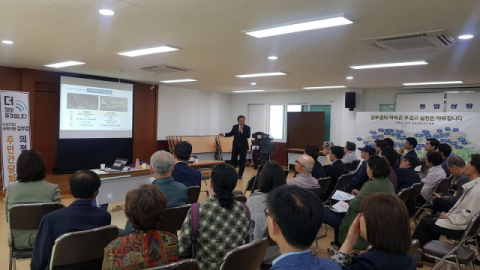 지난 7일 김부겸 더불어민주당 국회의원(대구 수성갑)이 황금1동, 범어3동 주민센터에서 