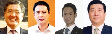 방상훈 방준오 방정오 방용훈. 매일신문DB