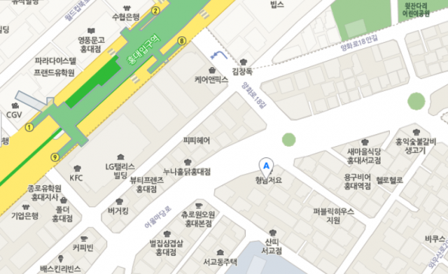 출처: 홍대입구역 