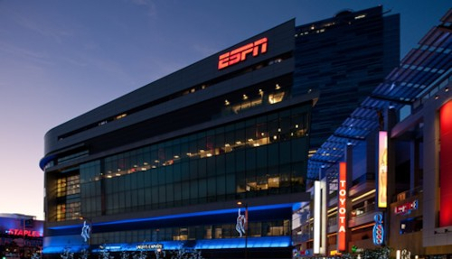 E캘리포니아주 로스앤젤레스에 위치한 ESPN 서부지역 본사
