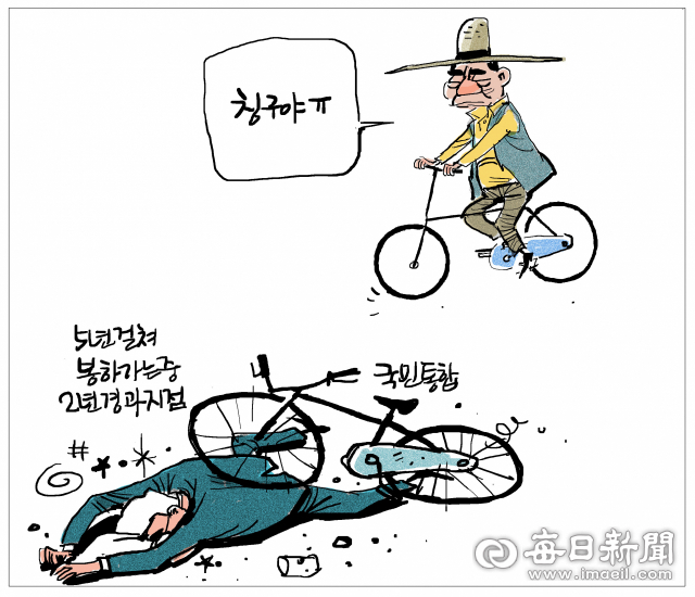 매일희평.김경수화백